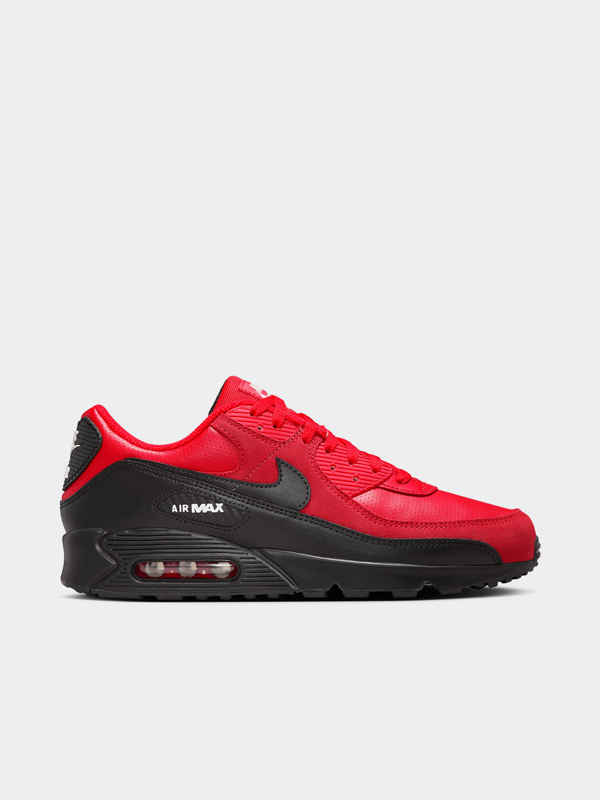 Nike Men's Air Max 90 Moto Red/Black Sneaker
