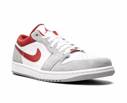 Air Jordan 1 Low SE “White/Grey/Red” sneakers