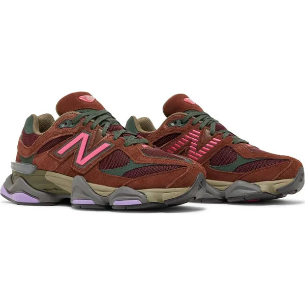 New balance 9060 'Rich Oak Burgundy Pink