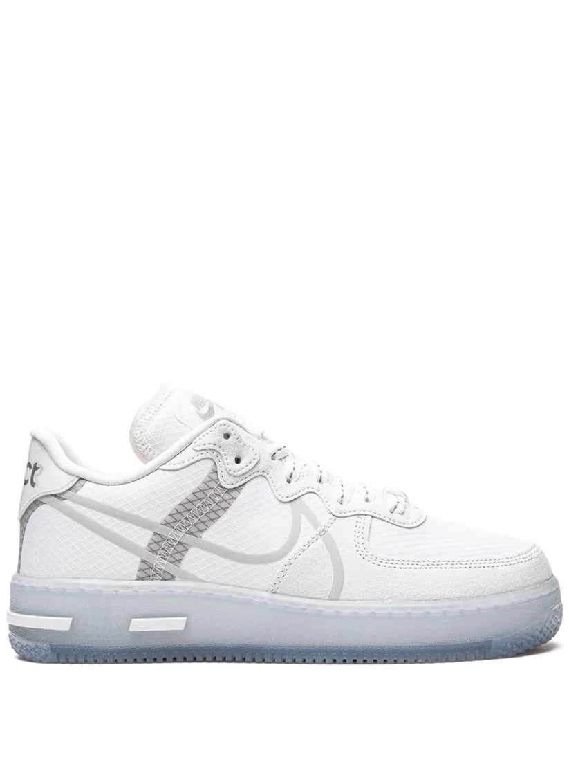 Air Force 1 React QSWhite/ Light Bone-Sail-Rush Coral sneakers