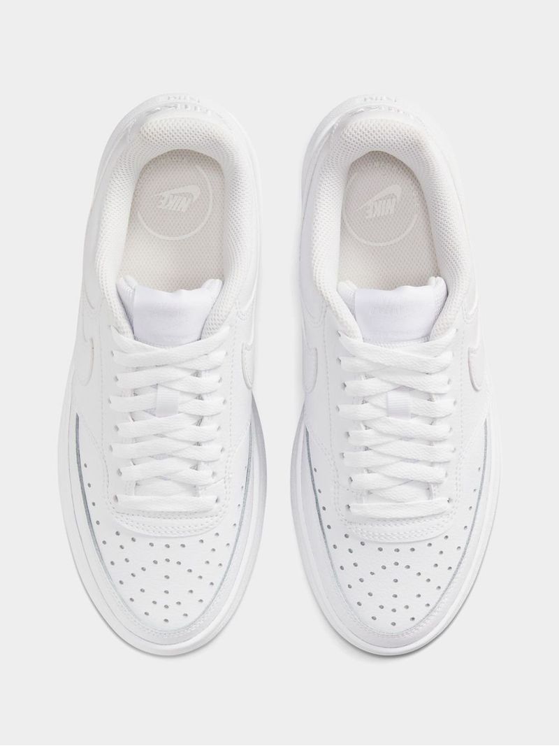 Nike Women's Court Vision Alta White Sneaker