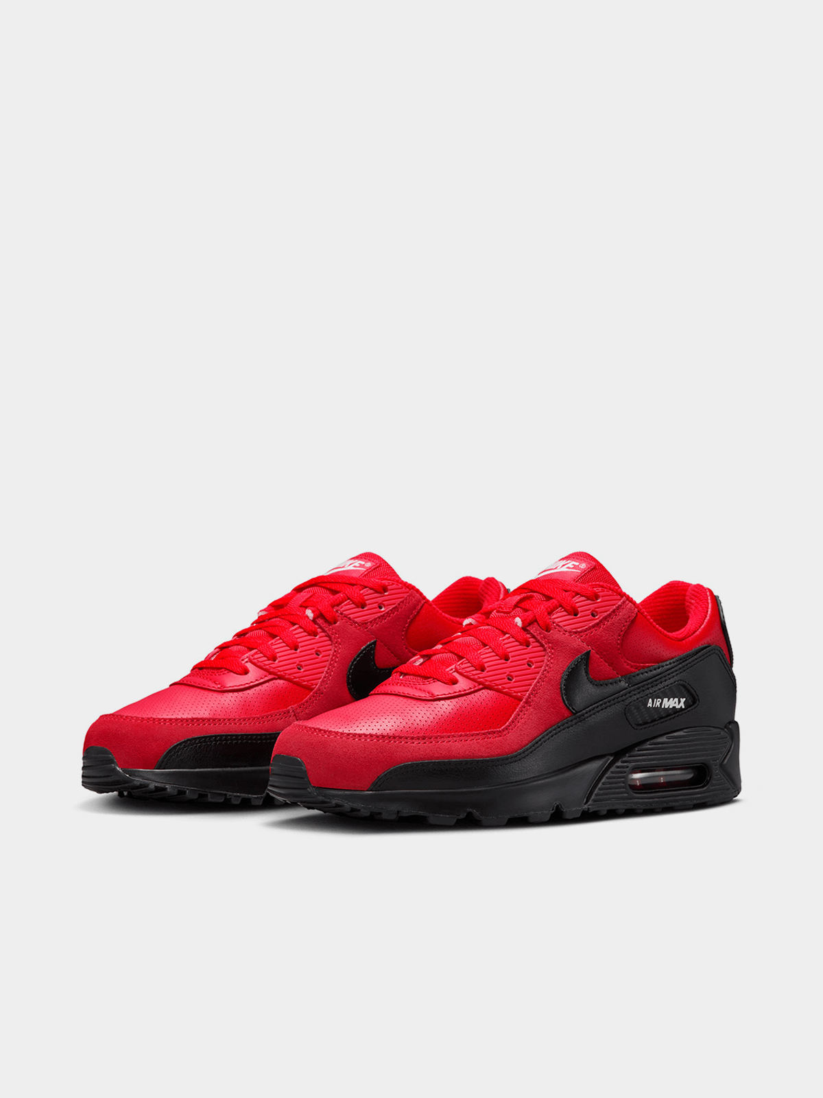 Nike Men's Air Max 90 Moto Red/Black Sneaker