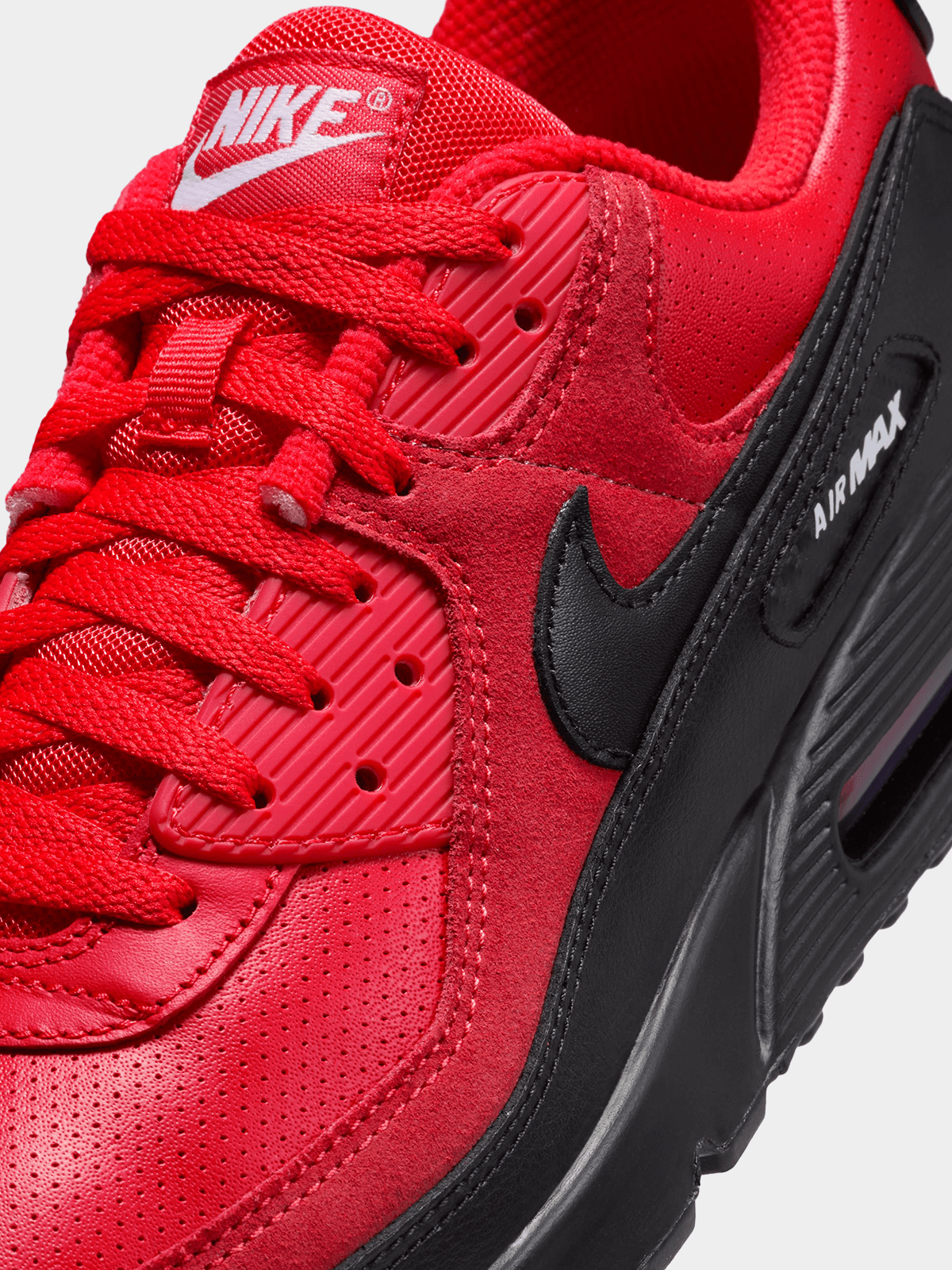 Nike Men's Air Max 90 Moto Red/Black Sneaker