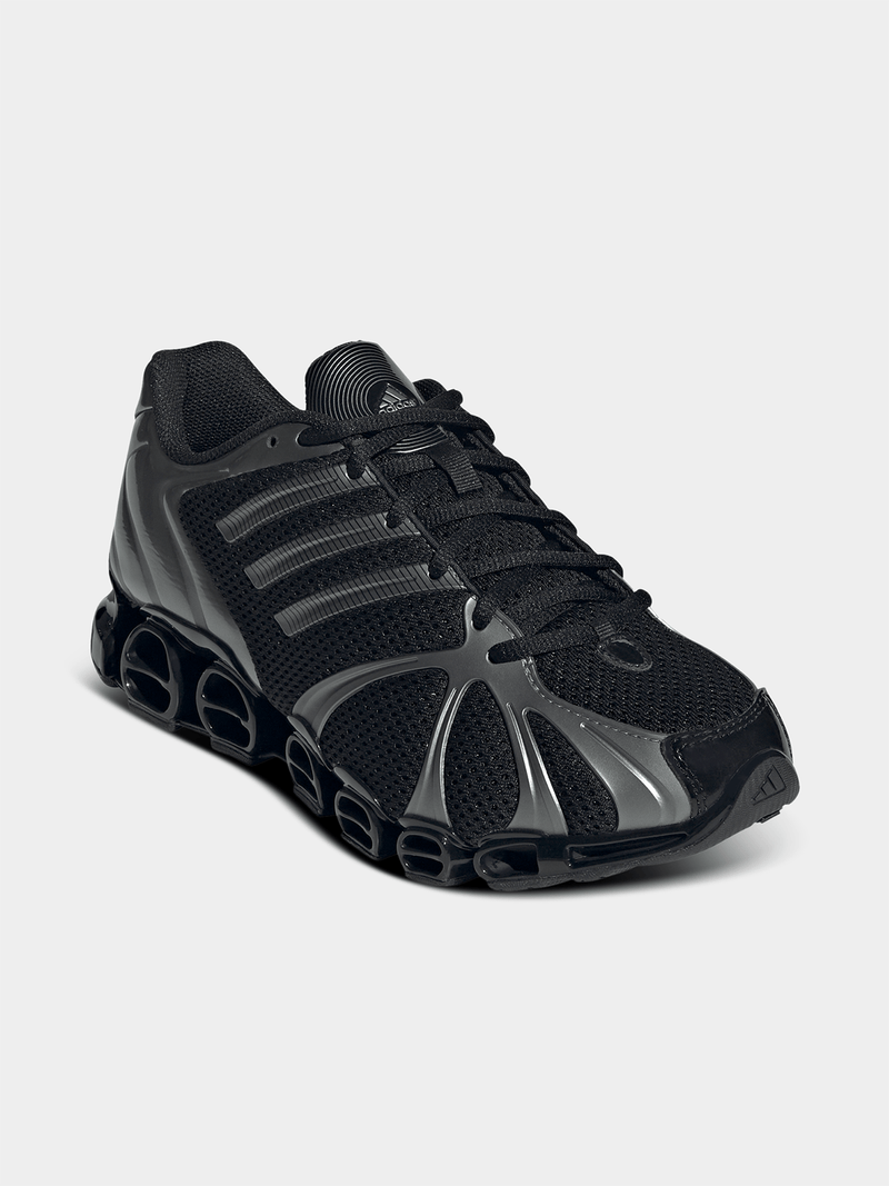 adidas Originals Women's Mega Ghostride Black/Silver Sneaker