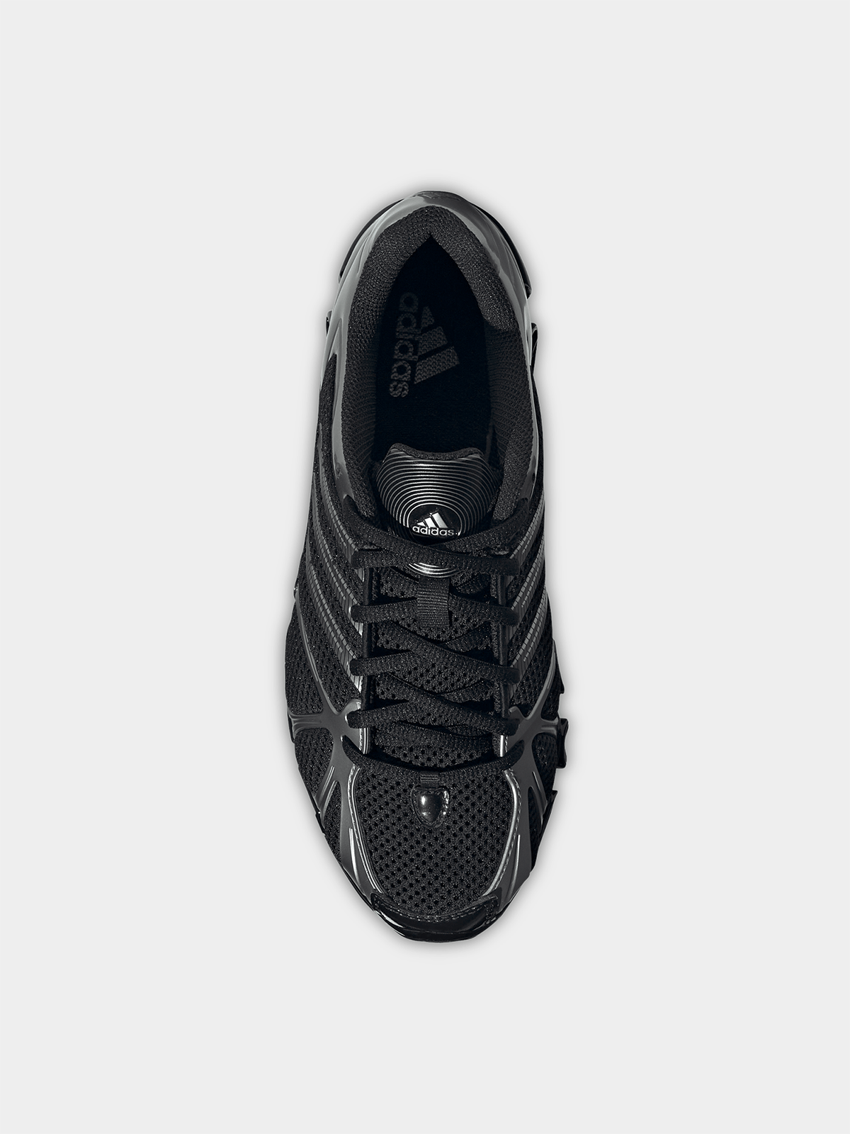 adidas Originals Women's Mega Ghostride Black/Silver Sneaker