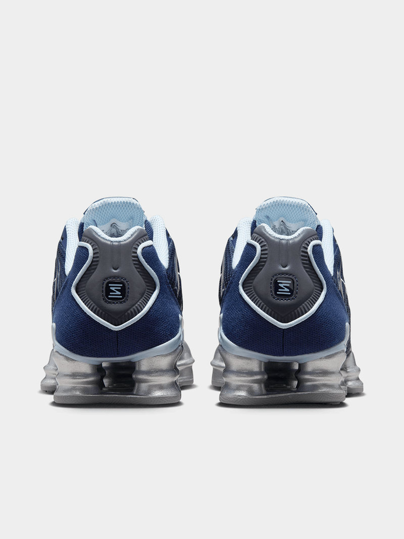 Nike Women's Shox TL Obsidian/Metallic Platinum Sneaker