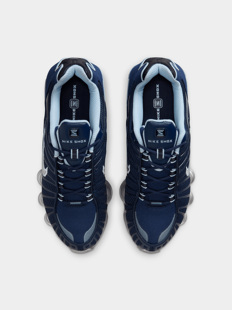 Nike Women's Shox TL Obsidian/Metallic Platinum Sneaker