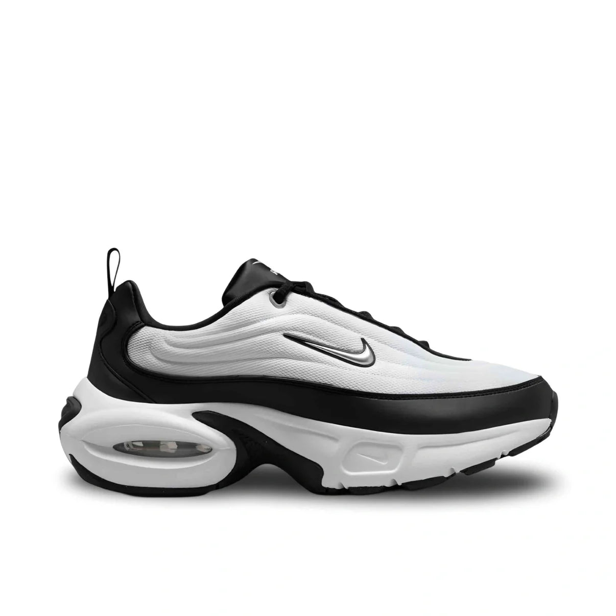 Nike Air Max Portal Women's Sneakers "Black/White/Metallic Silver"