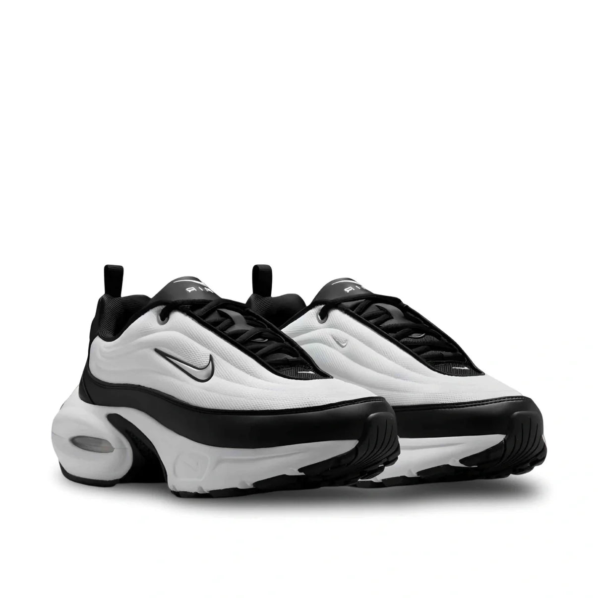 Nike Air Max Portal Women's Sneakers "Black/White/Metallic Silver"